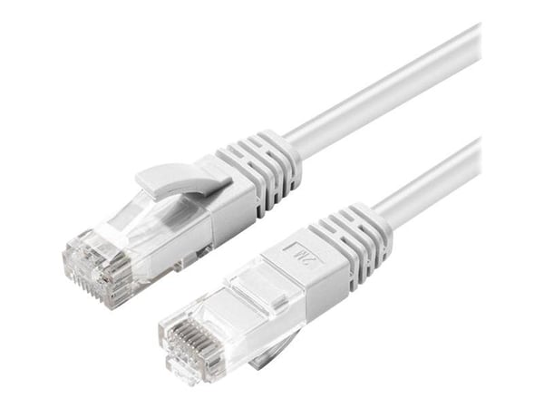 MicroConnect - Liitäntäjohto - RJ-45 (uros) - RJ-45 (uros) - 15 m - 5 mm - UTP - CAT 6a - halogeeniton, sisätiloissa, muotoiltu, pyöreä, solmuton -...