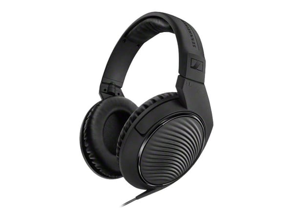 Sennheiser HD 200 PRO - Hodetelefoner - full størrelse - kablet - 3,5 mm jakk - svart