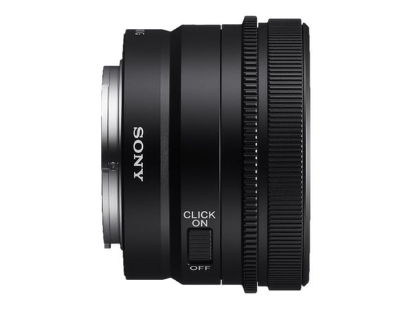 Sony SEL40F25G - Lins - 40 mm - f/2.5 G - Sony E-mount - för Cinema Line; a VLOGCAM; a1; a1 II; a6700; a7 IV; a7 V; a7C; a7C II; a7CR; a7R V; a9 III