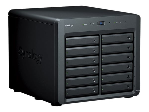 Synology DX1215II - Hårddiskarray - 12 fack (SATA-600) - InfiniBand (extern)