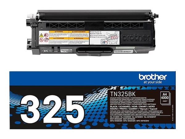 Brother TN325BK, 4000 sivua, Musta, 1 kpl
