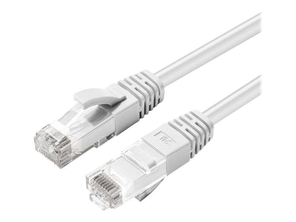 MicroConnect - Koblingskabel - RJ-45 (hann) til RJ-45 (hann) - 5 m - 5 mm - UTP - CAT 6a - halogenfri, innendørs, formstøpt, rund, uten hindringer ...