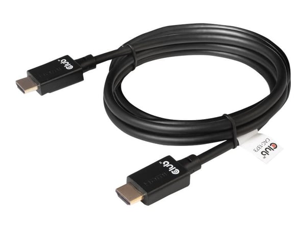 Club 3D - Ultra High Speed - HDMI-kaapeli - HDMI han til HDMI han - 3 m - lajittelu - 4K120 Hz tuki, 8K60 Hz tuki