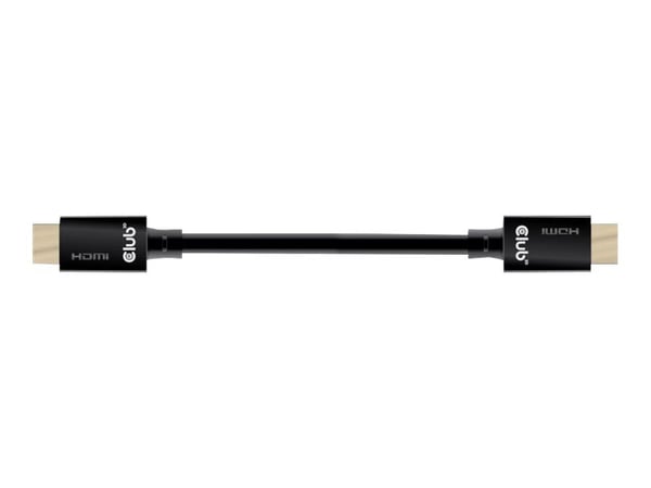 Club 3D - Ultra High Speed - HDMI-kabel - HDMI hann til HDMI hann - 3 m - svart - 4K 120 Hz støtte, 8K 60Hz støtte