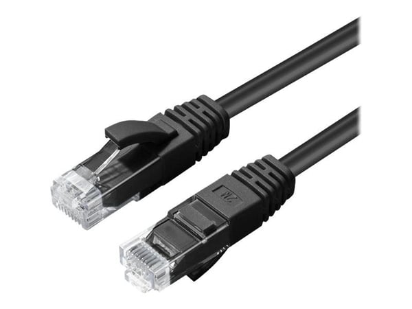 MicroConnect - Koblingskabel - RJ-45 (hann) til RJ-45 (hann) - 10 m - 5 mm - UTP - CAT 6a - halogenfri, innendørs, formstøpt, rund, uten hindringer...