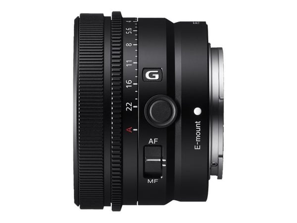 Sony SEL50F25G - Lins - 50 mm - f/2.5 G - Sony E-mount - för Cinema Line; a VLOGCAM; a1; a1 II; a6700; a7 IV; a7 V; a7C; a7C II; a7CR; a7R V; a9 III