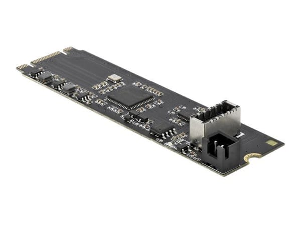 DeLOCK 63330, M.2, USB 3.2 Gen 2 (3.1 Gen 2), Musta, Kiina, 10 Gbit/s, 15 W