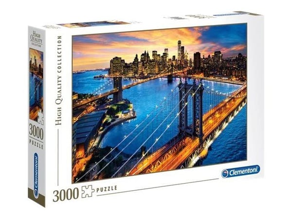 Clementoni High Quality Collection - New York - pussel - 3000 delar