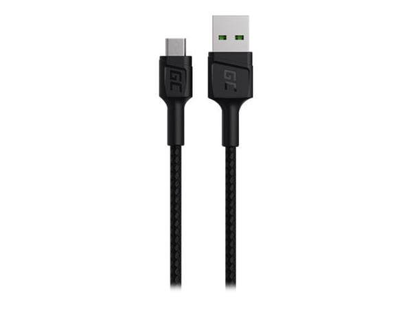 Green Cell GC PowerStream - USB-kabel - USB (hane) till mikro-USB typ B (hane) - 1.2 m - svart