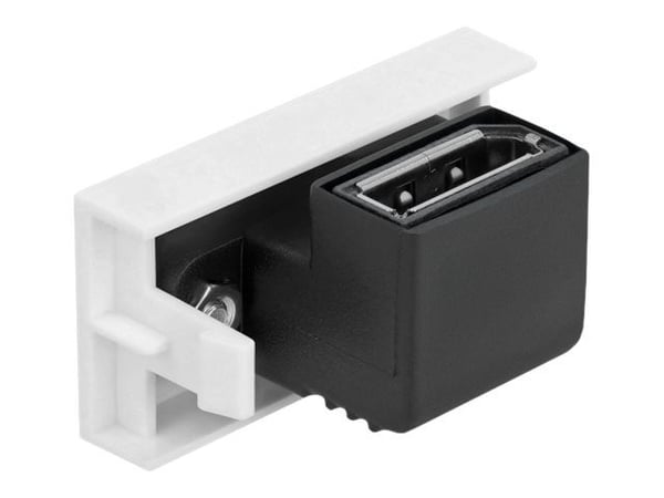 Delock - Easy 45 - click i-moduuli - DP - valkoinen, RAL 9003