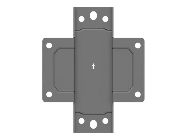 Multibrackets M Pro - Monteringskomponent (klämfäste för stång) - stål - svart