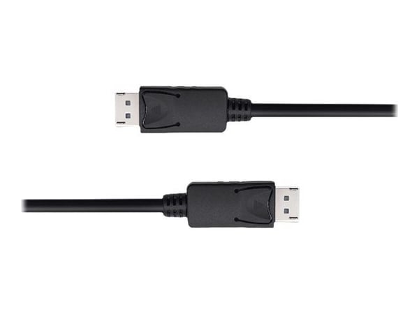 Qoltec - DisplayPort-kabel - DisplayPort (hann) til DisplayPort (hann) - DisplayPort 1.2 - 1 m - 1080p-støtte, 5K 30Hz støtte - svart