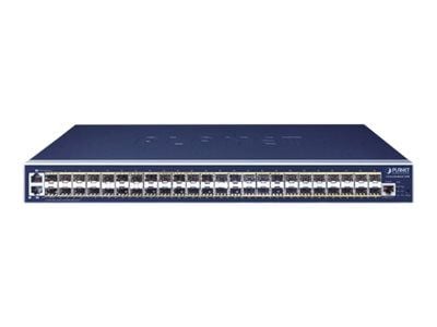 PLANET GS-6320-46S2C4XR - Switch - L3 - Styrt - 46 x Gigabit SFP + 4 x 1 Gigabit / 10 Gigabit SFP+ (opplink) + 2 x combo 10/100/1000 / 1/10 Gigabit...