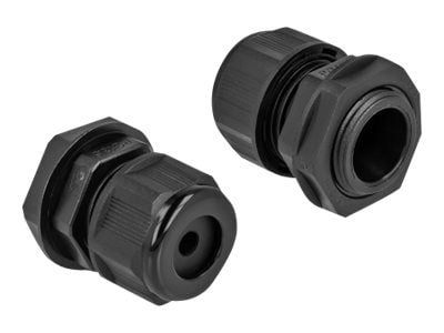 DeLOCK 60363, Musta, Muovi, 2 kpl, PG13.5, 5 mm, IP68