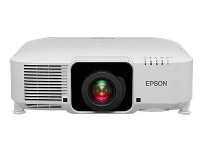 Epson EB-PU1008W - 3 LCD-projektor - 8500 lumen (hvit) - 8500 lumen (farge) - WUXGA (1920 x 1200) - 16:10 - 1080p - LAN - hvit