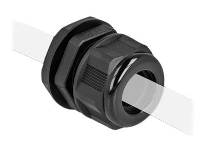 DeLOCK 60365, Musta, Muovi, 2 kpl, PG16, 9 mm, IP68