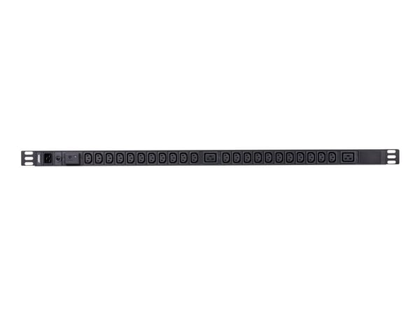 ATEN Basic PDU PE0224SG - Strømfordelerenhet (kan monteres i rack) - AC 100-240 V - 3840 VA - inngang: IEC 60320 C20 - utgangskontakter: 24 (2 x IE...