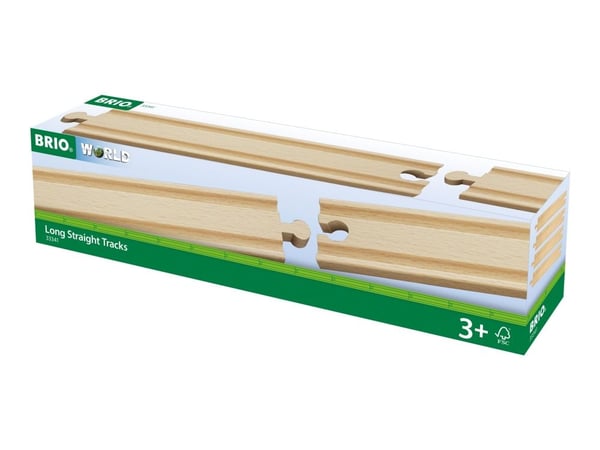 BRIO 33341 Suorat kiskot, pitkät