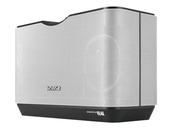 TechniSat AudioMaster MR2 - Høyttaler - trådløs - Bluetooth, Wi-Fi - 60 watt - svart, sølv