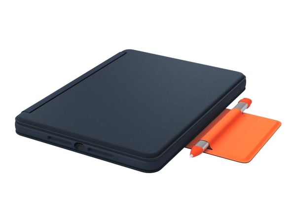 Logitech Rugged Combo 3 Touch, QWERTY, Pohjoismainen, Tasohiiri, 1,8 cm, 1,2 mm, Apple