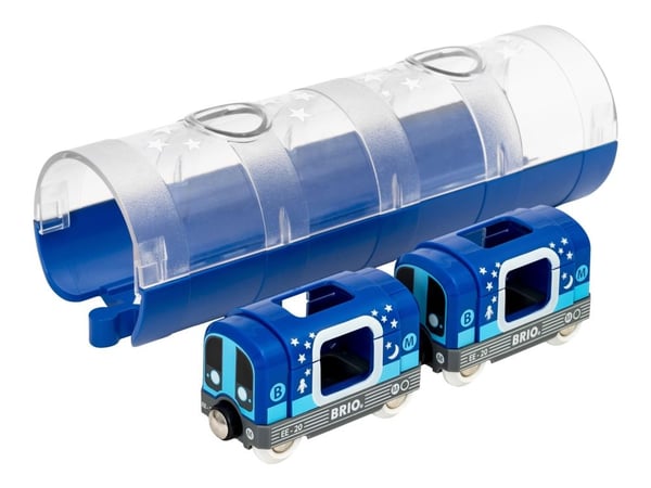 BRIO 33970 Metrotog med tunnel