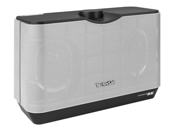 TechniSat AudioMaster MR2 - Høyttaler - trådløs - Bluetooth, Wi-Fi - 60 watt - svart, sølv