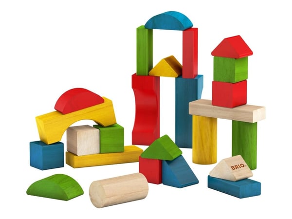 BRIO 30114 Värilliset rakennuspalikat (25 kpl)
