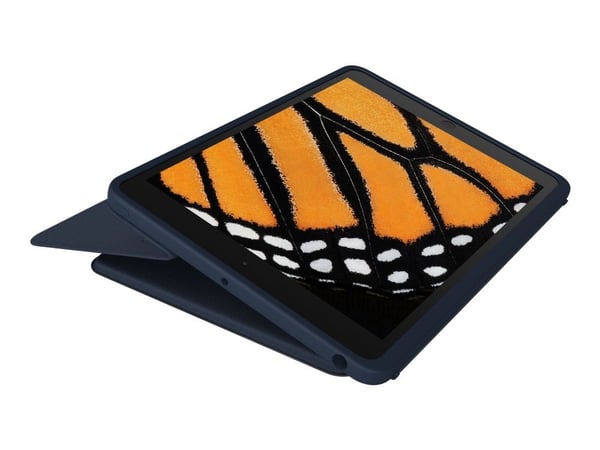 Logitech Rugged Combo 3 Touch, QWERTY, Pohjoismainen, Tasohiiri, 1,8 cm, 1,2 mm, Apple