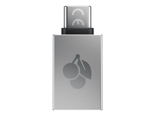 CHERRY - USB-adapter - USB-type A (hunn) til USB-C (hann) - USB 3.0 OTG - sølv