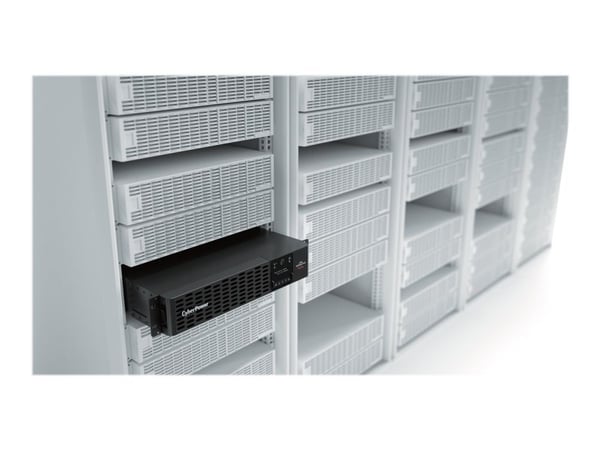 CyberPower Smart App Professional Rackmount Series PR2000ERT2U - UPS (rackmonterbar/ekstern) - AC 220/230/240 V - 2000 watt - 2000 VA - RS-232, USB...