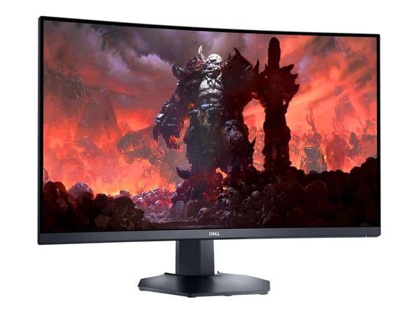 Dell 32 Gaming Monitor S3222DGM - LED-skjerm - gaming - kurvet - 32" (31.5" synlig) - 2560 x 1440 QHD @ 165 Hz - VA - 350 cd/m² - 3000:1 - 1 ms - 2...