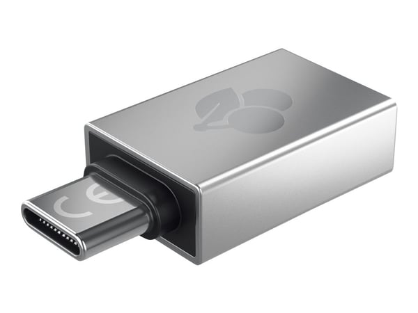 CHERRY - USB-adapteri - USB Type A (hun) til USB-C (han) - USB 3.0 OTG - sølv - sølv