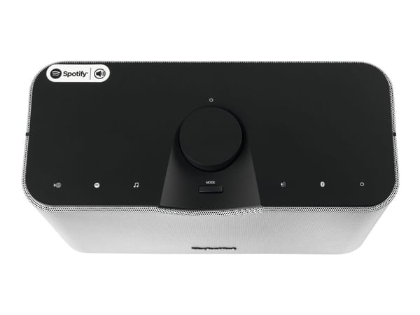 TechniSat AudioMaster MR2 - Høyttaler - trådløs - Bluetooth, Wi-Fi - 60 watt - svart, sølv