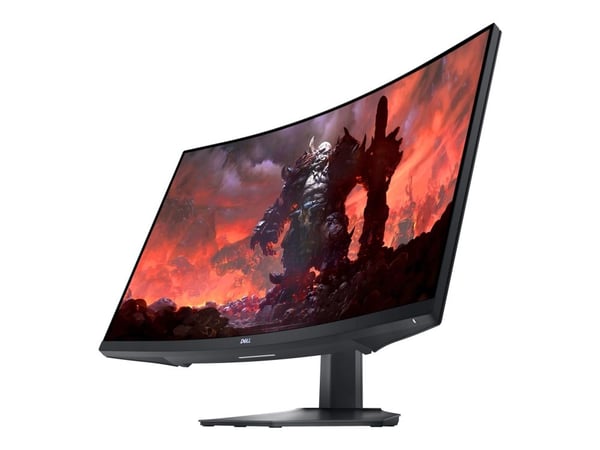Dell 32 Gaming Monitor S3222DGM - LED-skärm - spel - böjd - 32" (31.5" visbar) - 2560 x 1440 QHD @ 165 Hz - VA - 350 cd/m² - 3000:1 - 1 ms - 2xHDMI...