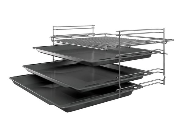 Bosch Serie | 4 HKR39A250U - Liesi - vapaasti seisova - leveys: 60 cm - syvyys: 60 cm - korkeus: 90 cm - itsepuhdistuva - ruostumatonta terästä