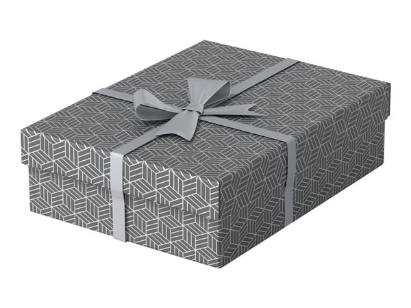 Esselte - Gaveeske - medium - 36 cm x 26.5 cm x 10 cm - grå - pakke av 3