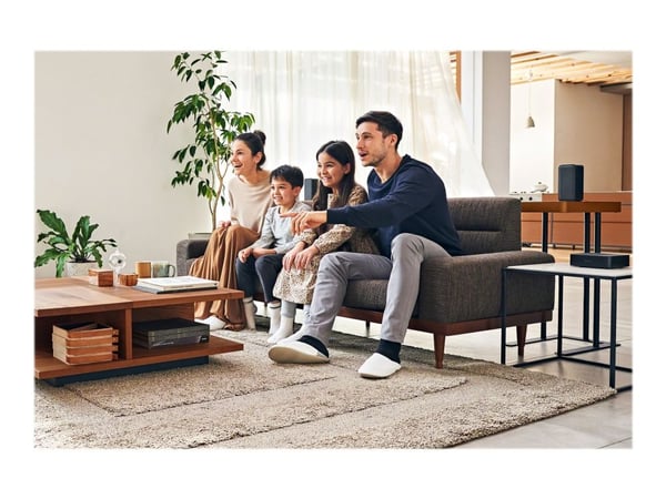 Sony HT-S40R - Lydplankesystem - for hjemmeteater - 5,1 kanaler - trådløs - Bluetooth - 600 watt (Total)