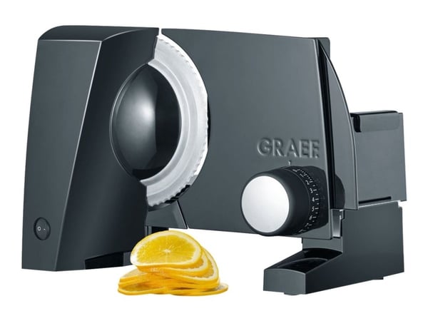 Graef Sliced Kitchen S 10002 - viipalointikone - 170 W - musta