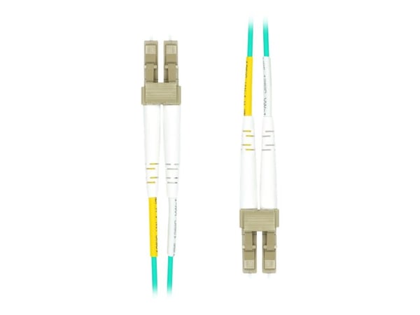 ProXtend - Koblingskabel - LC/UPC-multimodus (hann) til LC/UPC-multimodus (hann) - 1 m - 2 mm - fiberoptisk - dupleks - 125 mikroner - OM3 - haloge...
