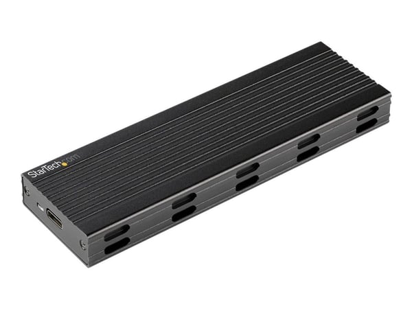 StarTech.com SM2E1BMU31C, SSD-kotelo, M.2, M.2, 10 Gbit/s, USB-liitettävyys, Musta