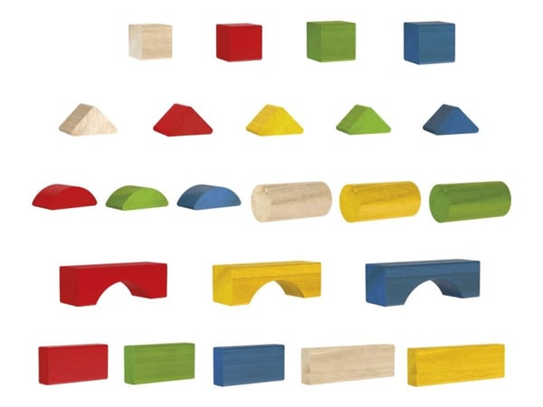 BRIO 30114 Värilliset rakennuspalikat (25 kpl)