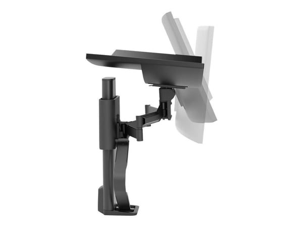 Ergotron TRACE - Monteringssett (svingtapp, sokkel, VESA-avstandsstykke, løftesøyle, utvidelsesarmer, 2-dels skrivebordslampe) - Konstant krafttekn...