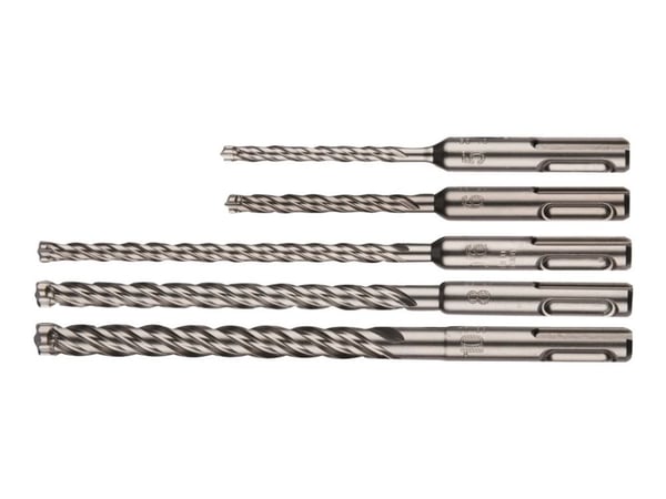 Makita Nemesis II - Boresett - hammerbits - 5 deler - 5 mm, 6 mm, 8 mm, 10 mm - SDS-pluss - lengde: 115 - 165 mm