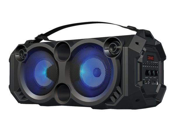 Rebeltec SoundBox 460 - Boombox-høyttaler - for bærbar bruk - trådløs - Bluetooth - Appstyrt - 40 watt - toveis
