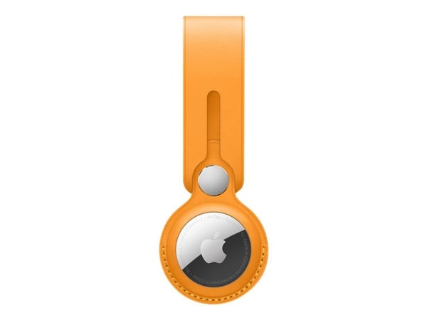 Apple - Eske for airtag - lær - california-valmue - for AirTag