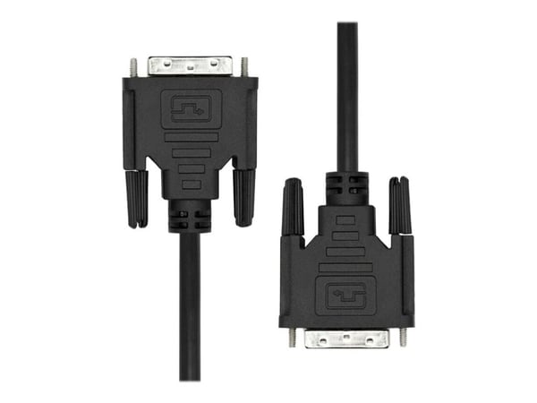 ProXtend - DVI-kabel - enkeltlenke - DVI-D (hann) til DVI-D (hann) - 50 cm - tommelskruer, 1920 x 1200 (WUXGA)-støtte, 1080p støtte 60 Hz - svart