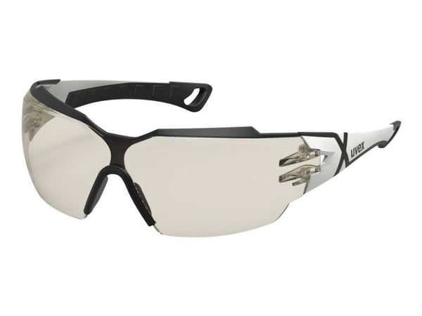 uvex pheos cx2 - Vernebriller - brown lens - polykarbonat - svart, hvit