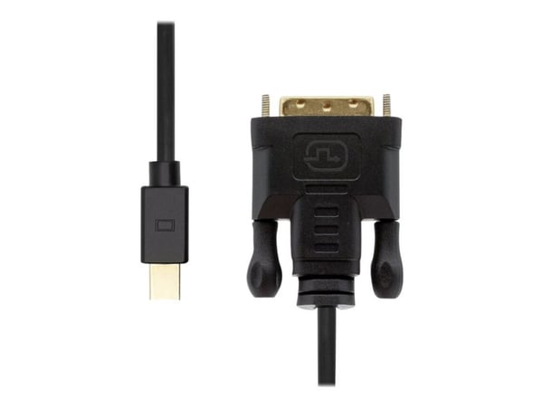 ProXtend - Adapterkabel - Mini DisplayPort (hane) till DVI-D (hane) - 2 m - 1080p stöd 60 Hz - svart