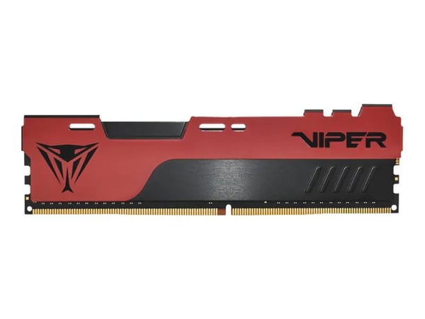 Viper Elite II - DDR4 - sett - 32 GB: 2 x 16 GB - DIMM 288-pin - 3200 MT/s / PC4-25600 - CL18 - 1.35 V - ikke-bufret - ikke-ECC - svart, rød