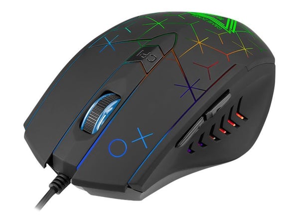Tracer GAMEZONE XO - Mus - ergonomisk - høyrehendt - optisk - 6 knapper - kablet - USB